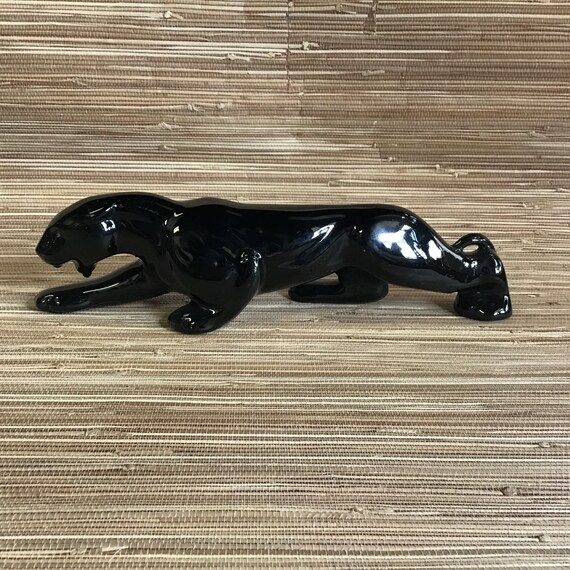 Hanger ceramic stocking panther figurine | Etsy | Etsy (US)