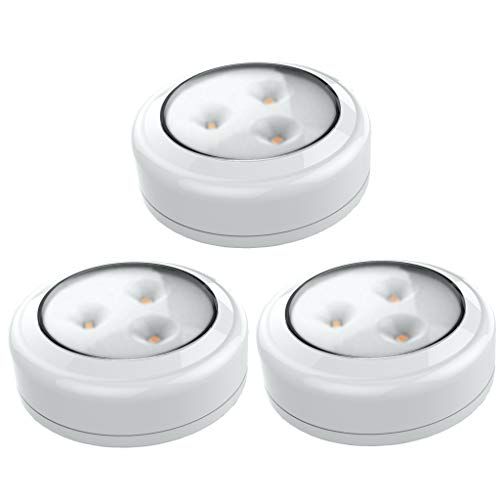 Brilliant Evolution Wireless LED Puck Light 3 Pack, LED Under Cabinet Lighting, Closet Lights, Kitch | Amazon (US)
