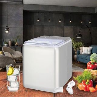 150W Efficient and Quiet Cooling Ice Maker with Transparent Cover | Overstock.com Shopping - The ... | Bed Bath & Beyond