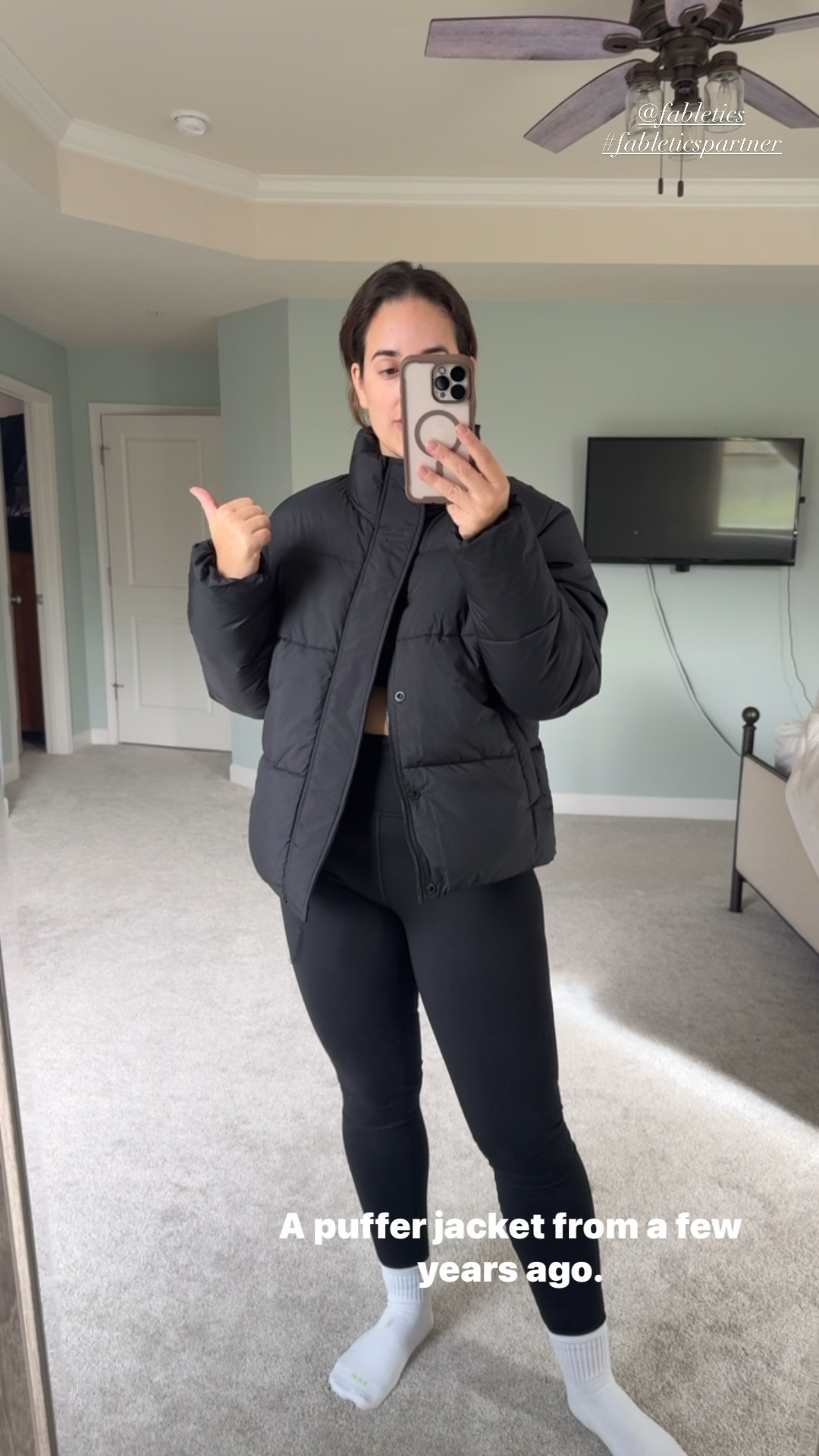 This October I went with all-black everything for my monthly Fabletics outfit — These black leggings, sports bra, and puffer jacket are perfect for everyday errands and cozy fall walks. #FallOutfit #LTKfashion #AthleisureStyle #PufferJacket #BlackLeggingsOutfit


#LTKSeasonal #LTKActive #LTKMidsize