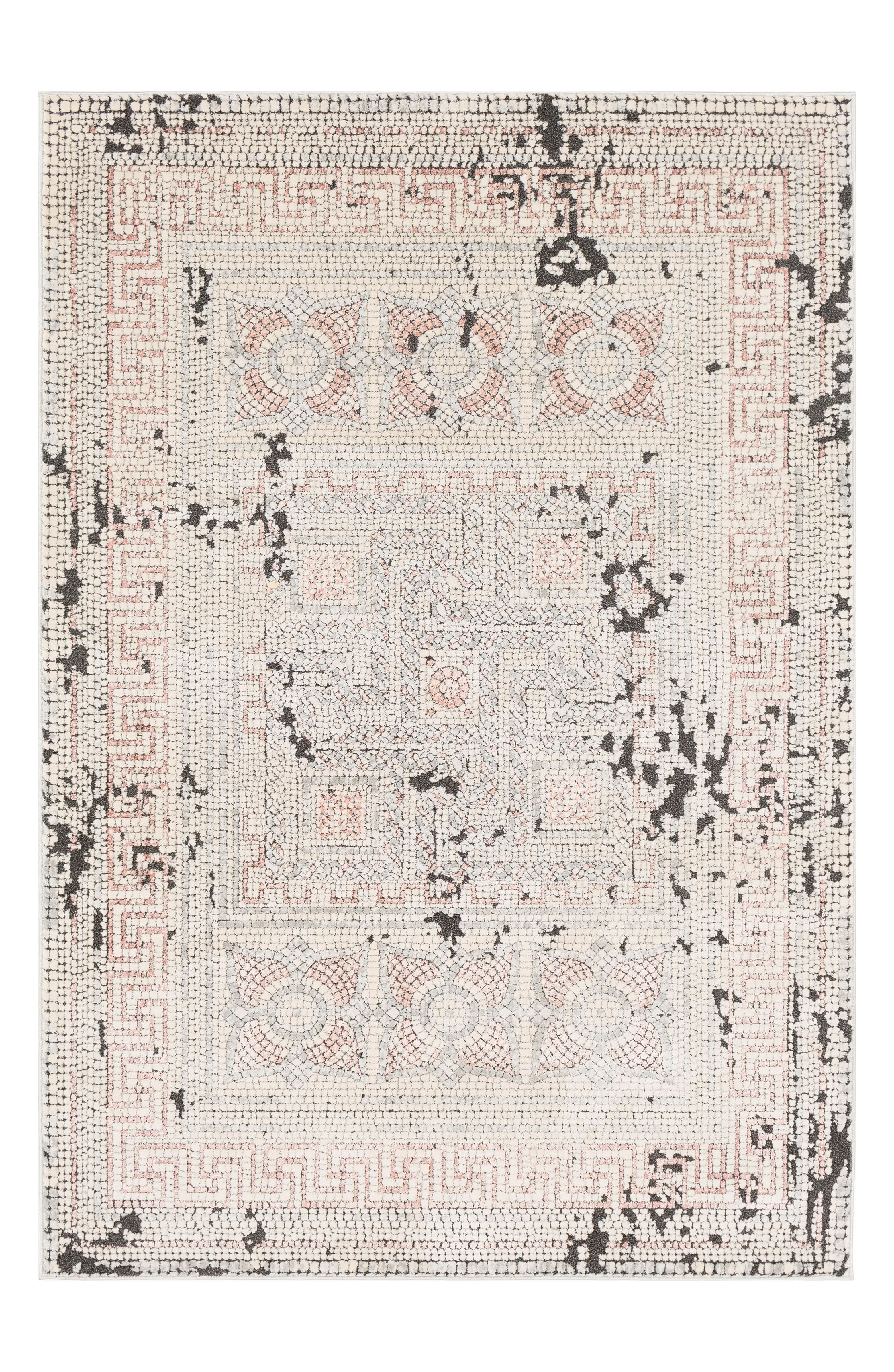 Venezia Distressed Tile Area Rug | Nordstrom