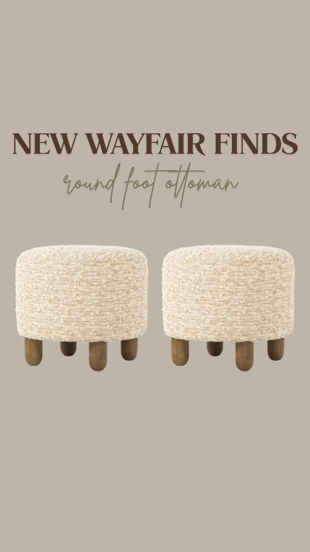 New wayfair finds! I’m obsessed with these ottomans!

#LTKOver40 #LTKHome #LTKSaleAlert