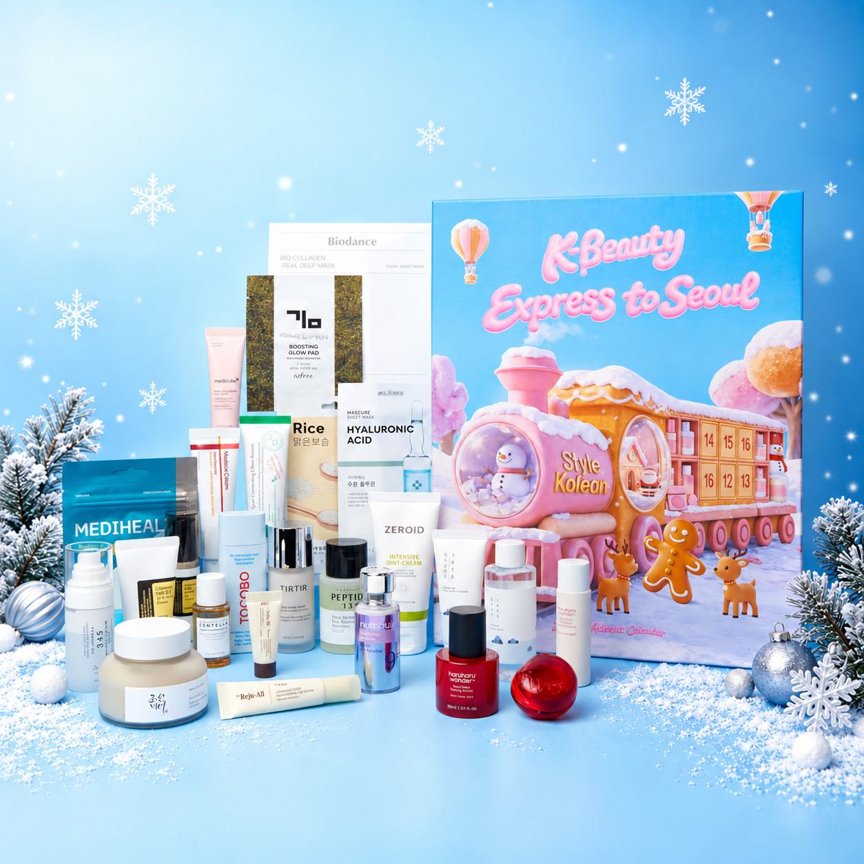 StyleKorean 24 Day beauty Advent Calendar.  Worth over £300 on sale for just £89.90. 

 #LTKuk #LTKgiftguide #LTKbeauty