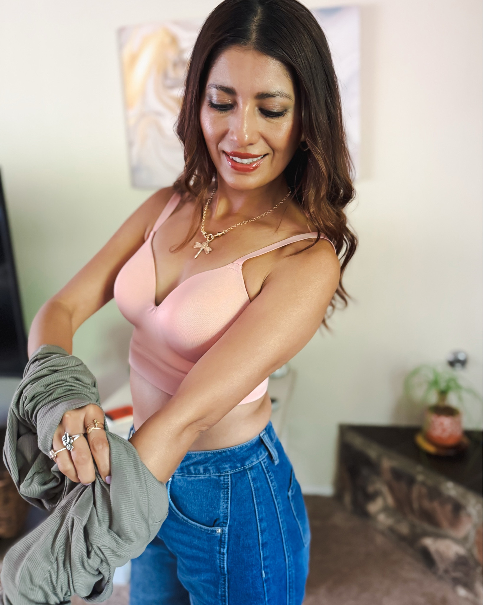 #ad These Truekind essentials are a must if you want comfort without sacrificing support 🤍 I’m wearing the wireless shaping bra, shaper bra, mid-waist brief, and racerback sports bra — all smooth, soft, and perfect for everyday wear. No wires, no pinching, just easy, flattering comfort.



Truekind, wireless bra, shaping bra, shaper bra, racerback sports bra, mid waist briefs, comfortable bra, no wire bra, everyday underwear, seamless underwear, smoothing bra, supportive bra, lounge essentials, mom essentials, cozy basics, undergarment favorites

#LTKootd #LTKfitnessgoals #LTKmomlife
