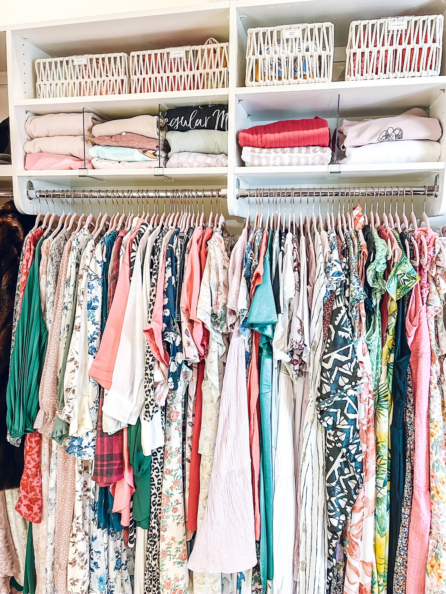 Closet organization✨ Home Edit By IDesign Clear Bin Clip. Home Edit By IDesign Shelf Divider. MDesign Metal Wire and Cotton Rope Decorative basket. Madewell Terry Relaxed Raglan-Sleeve Sweatshirt.

#LTKhome #LTKfamily
