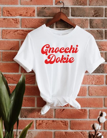 Gift idea- minimal graphic tshirt- pasta gifts- Italian 

#LTKstyletip #LTKGiftGuide #LTKfindsunder50