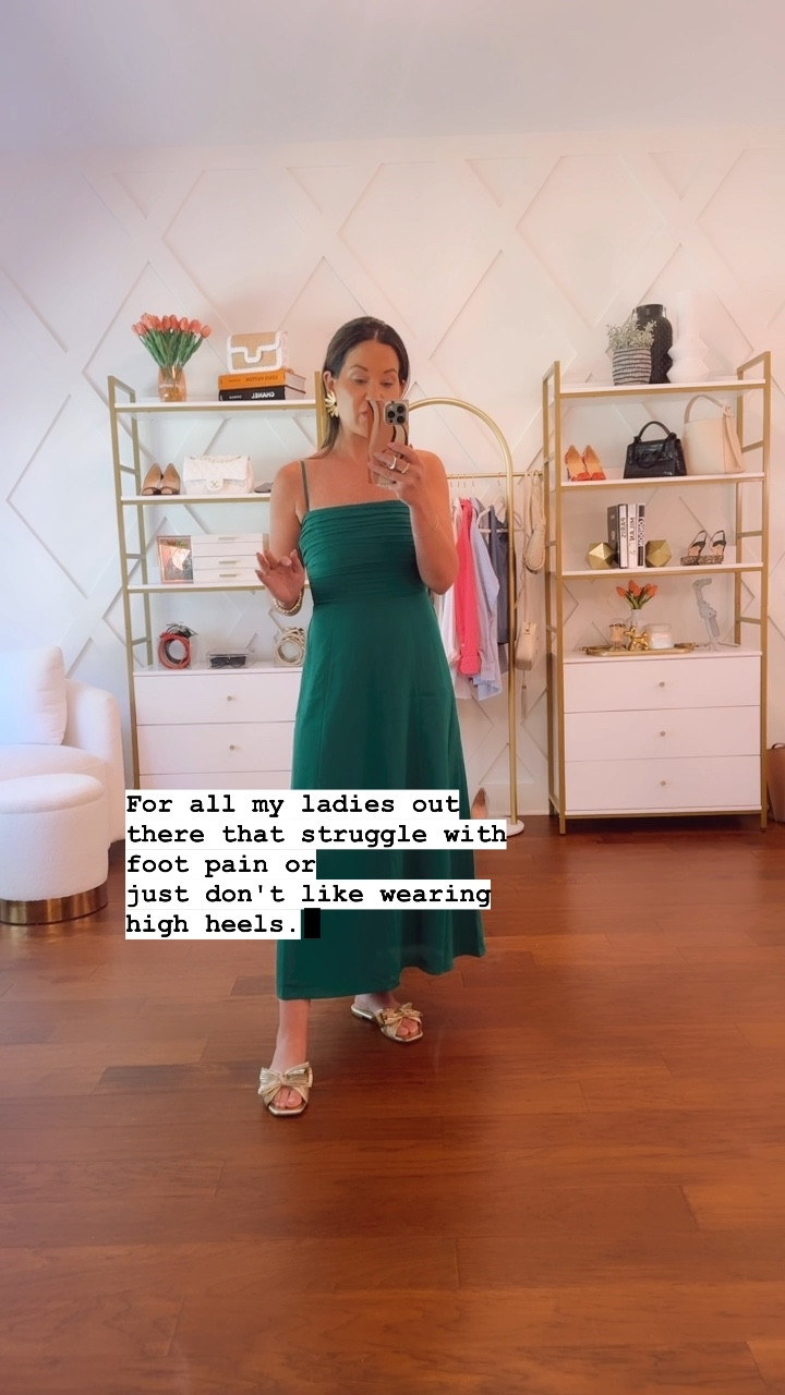 Summer dress look - garden party - church look - dressy flat sandals  - use code bestyled15 for 15% off at shop avara 

#LTKFindsUnder50 #LTKOver40 #LTKStyleTip