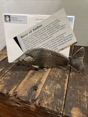 Italian Silver-Plated Metal Fish Letter / Napkin Holder, MODELLO DEPOSITATO | eBay | eBay US