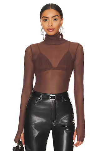 x REVOLVE Milo Bodysuit in Cappuccino | Revolve Clothing (Global)