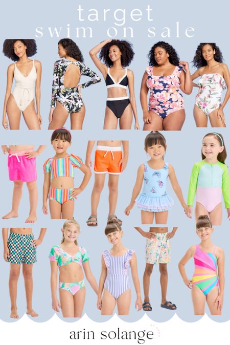 Target swimwear for the entire family is on sale! 

#LTKfamily #LTKSeasonal #LTKxTarget