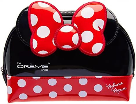 The Crème Shop Makeup Bag for Women Travel Toiletry Pouch Cosmetic Accessories Dome Case with Mo... | Amazon (US)