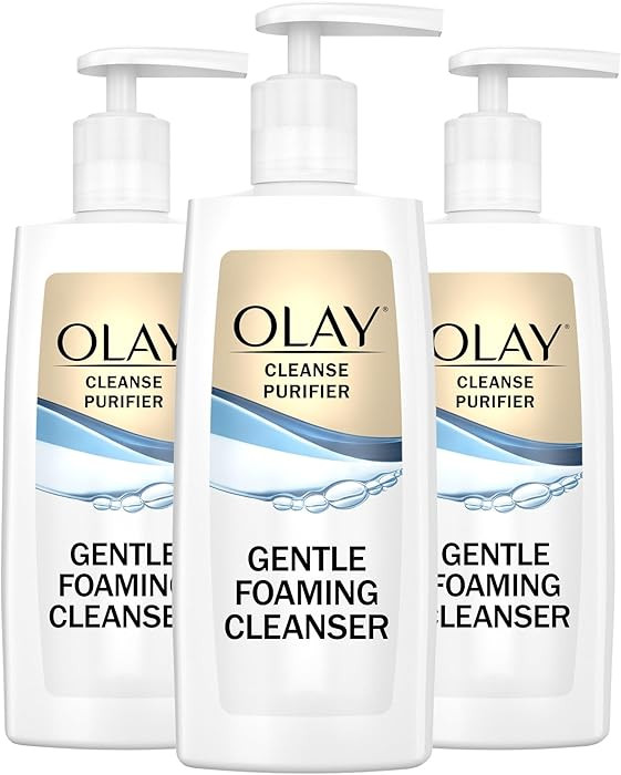 Olay Face Cleanser, Gentle Foaming Face Wash for Sensitive Skin - Fragrance-Free, Oil-Less, Soap-... | Amazon (US)