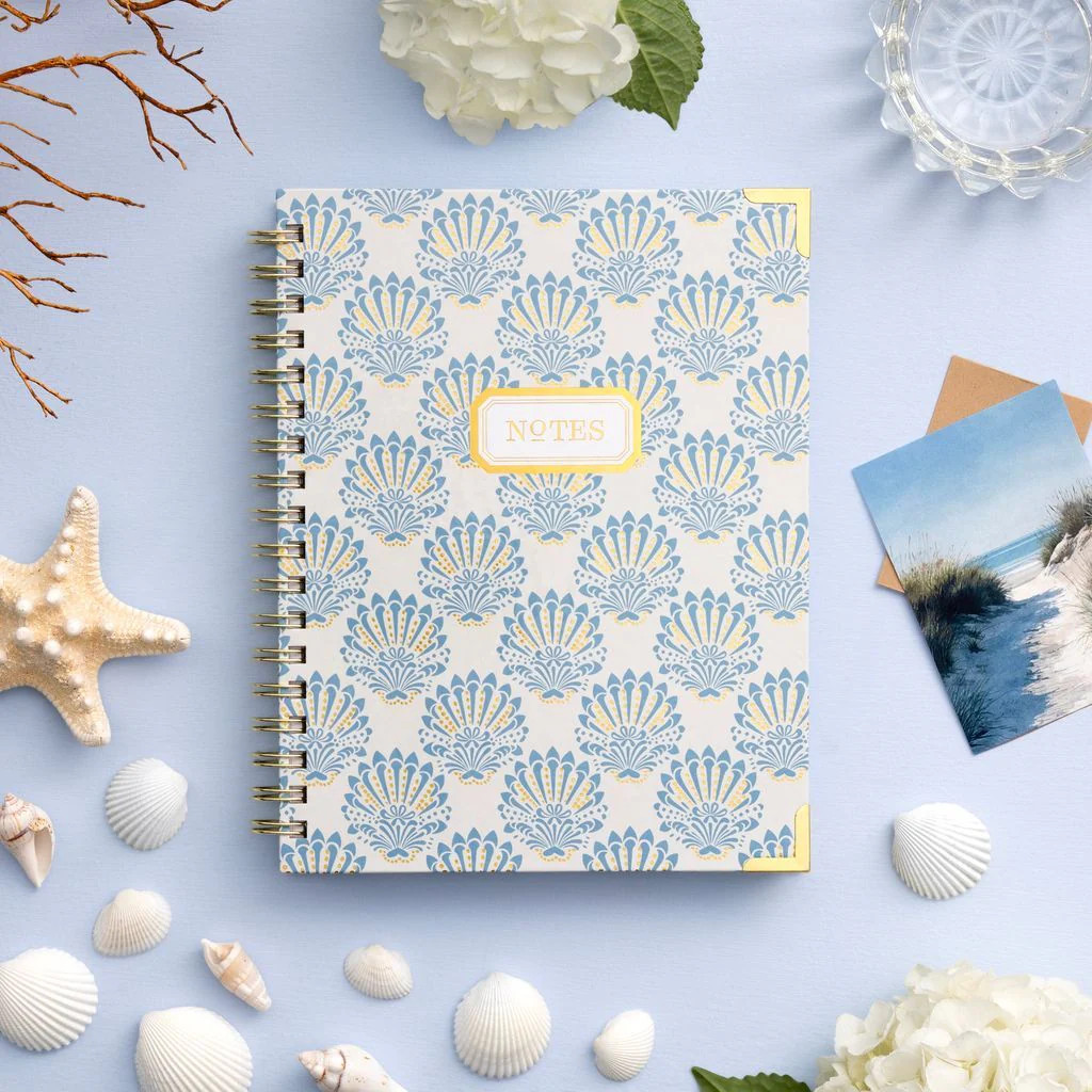 Lined Notebook: Grand Shell | Day Designer