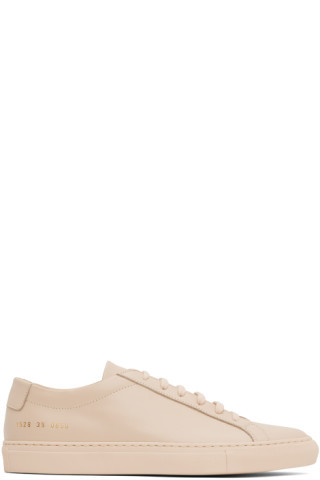Common Projects
                 
                Beige Original Achilles Sneakers
              ... | SSENSE