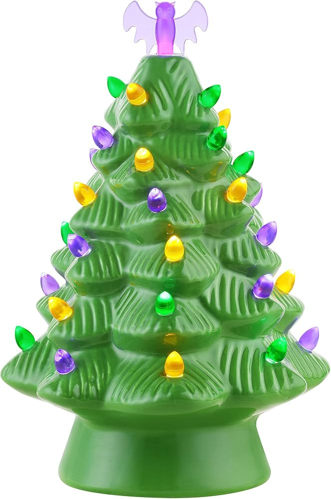 Mr. Halloween Nostalgic Ceramic Tree with LED Lights | Halloween Decorations for Indoor Home D\u0... | Amazon (US)