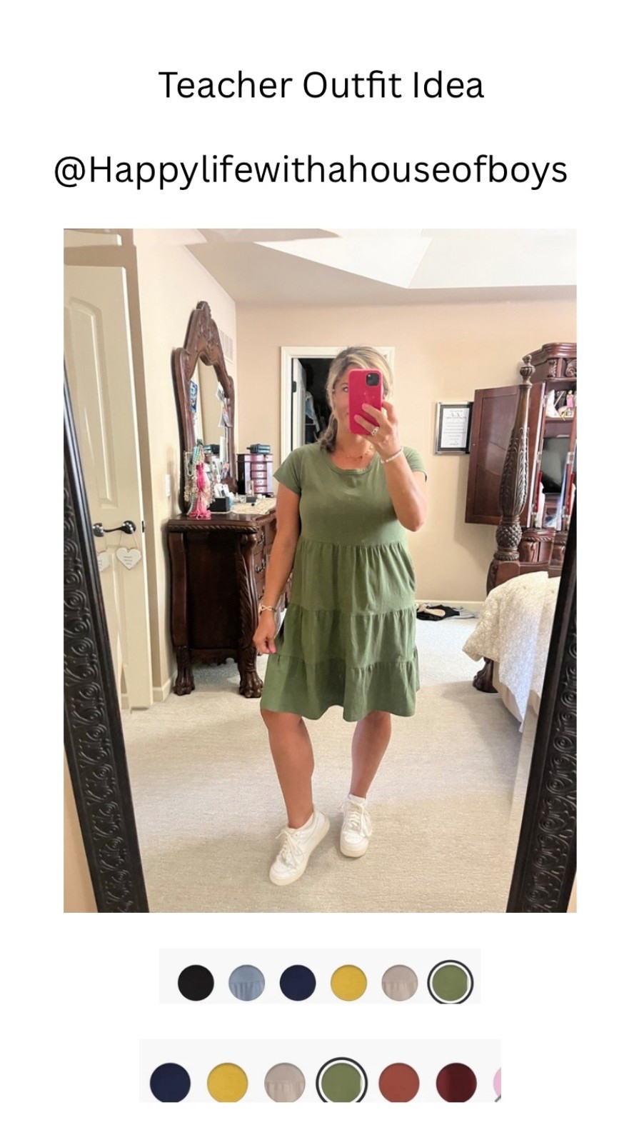 #TeacherOutfit #TeacherOutfitIdea #PleatedDress #WalmartFind #DressWithSneakers #ElementaryTeacher #PreschoolTeacher

#LTKSeasonal #LTKStyleTip #LTKFindsUnder50