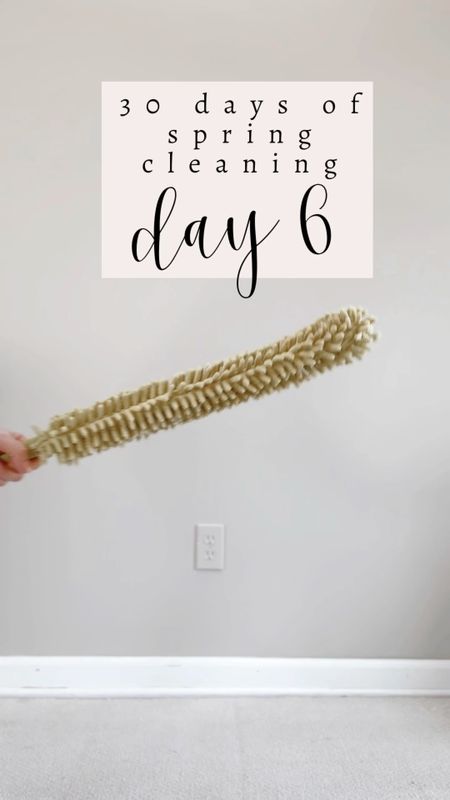 30 Days of Spring Cleaning - Day 6: dust & clean baseboards. This telescoping pole means no bending over & no back aches!

#LTKSeasonal #LTKhome #LTKfindsunder100