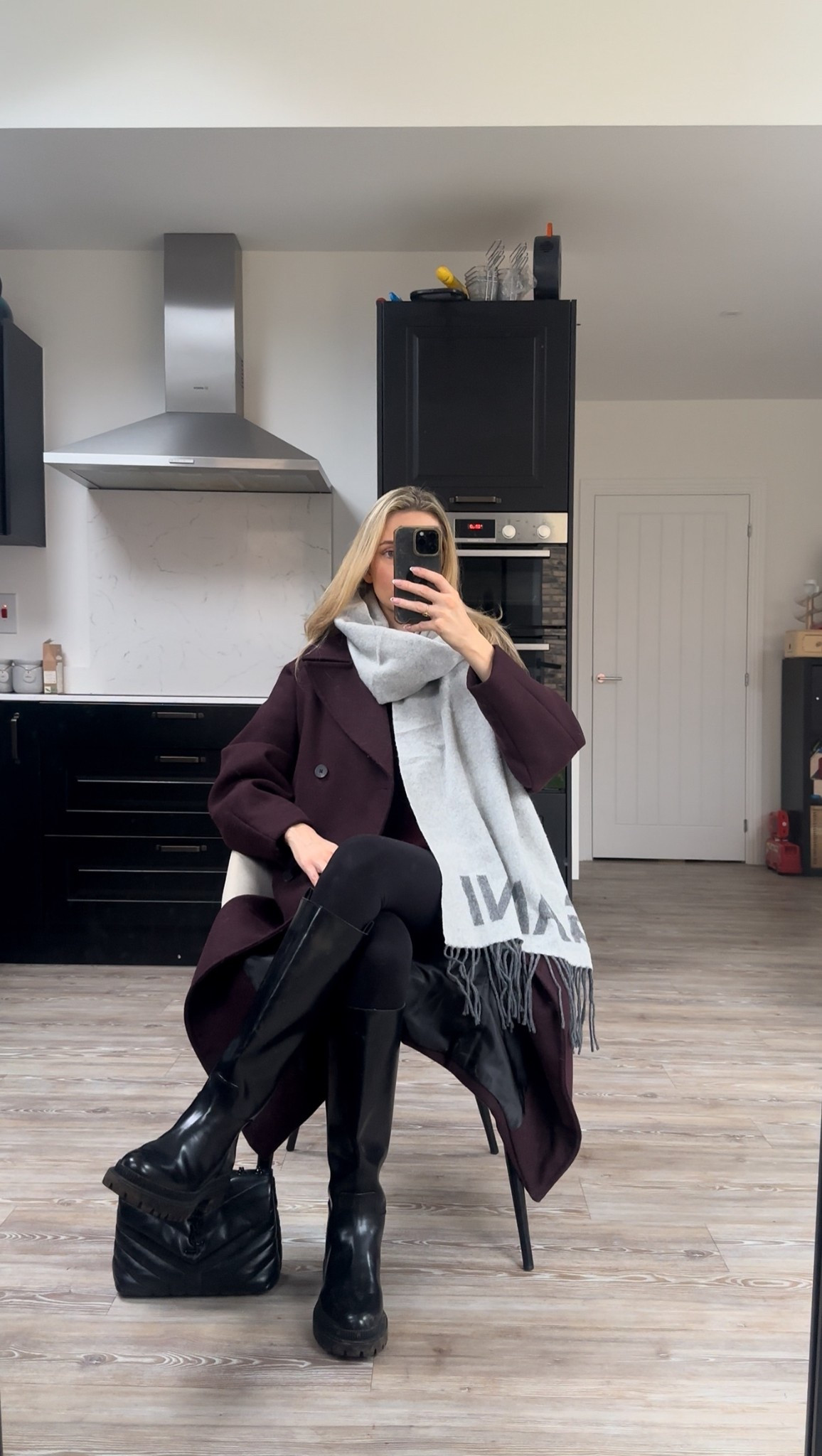 Styling leggings with an oversized knit a tailored coat and knee high boots is a great way to feel put together in them. I love to add a scarf too 

#LTKstyletip #LTKuk #LTKautumn