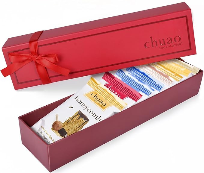 Amazon.com : Chuao Chocolatier Chocolate Mini Gift Box | Gourmet Chocolate Assorted Bars European... | Amazon (US)