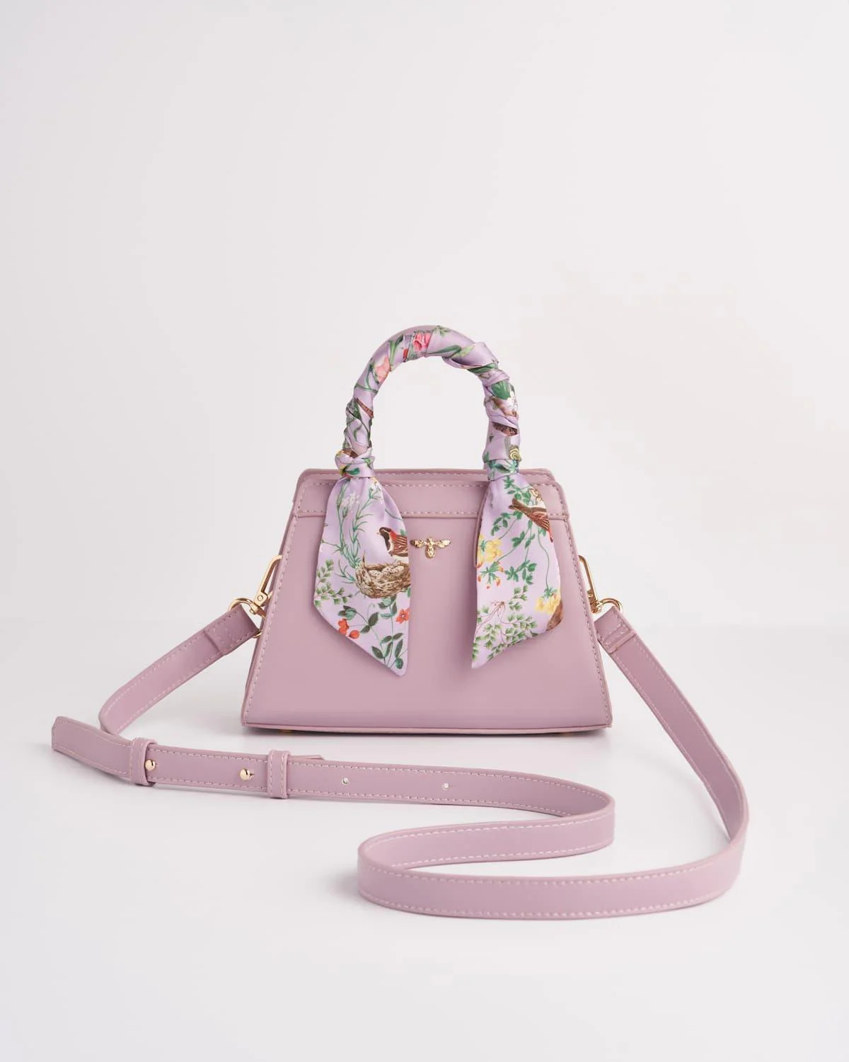 Meadow Creature Small Tote - Orchid Bouquet | Fable England