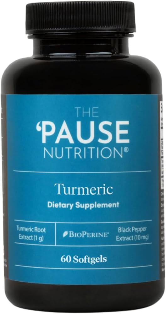 The 'Pause Life Turmeric, Supplement for Women & Men, Bone, Joint & Immune Support, Natural Herba... | Amazon (US)