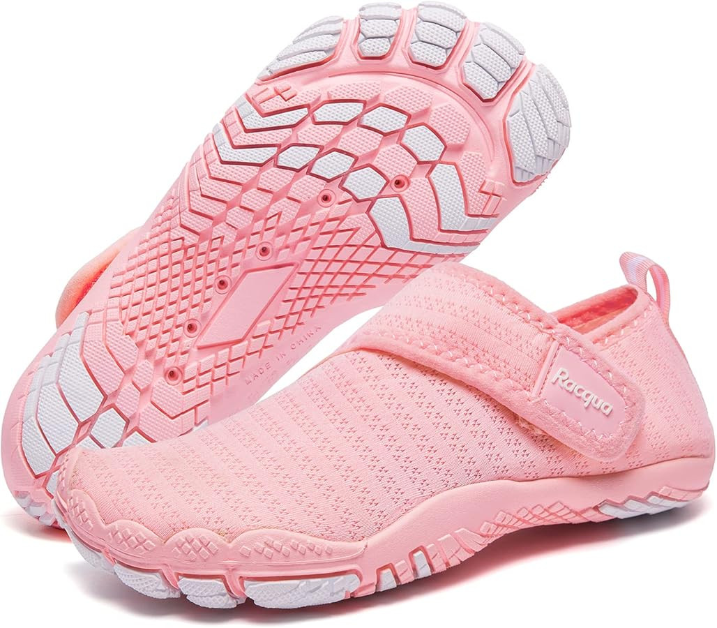 Racqua Boy's Girl's Kids Toddler Water Shoes Quick Dry Barefoot Lightweight Pool Swim Beach Sport... | Amazon (US)