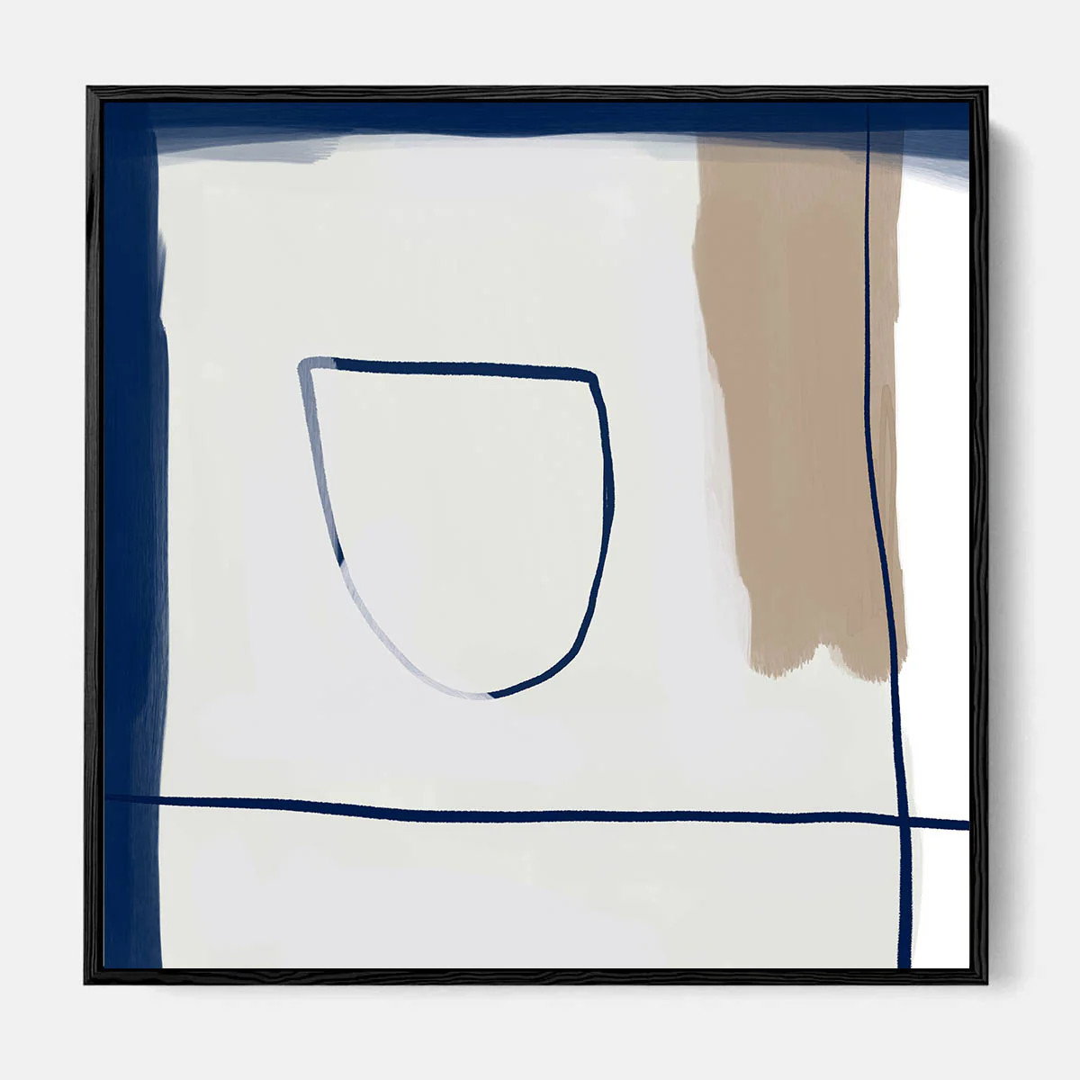 Still Life Study III Framed Canvas | Abstract House