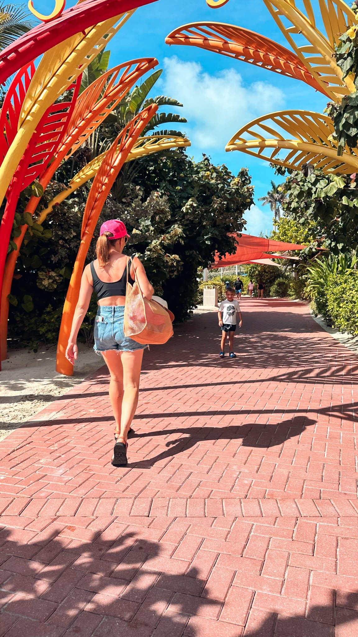 Swimsuit top on medium, shorts are THE BEST length and I’m in size 27. Shoes and hat unavailable online but linked similar!

#LTKSwim #LTKTravel #LTKSummerEdit