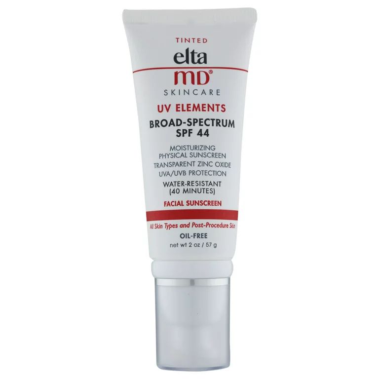 ($36.50 Value) EltaMD UV Elements Broad-Spectrum Tinted Facial Sunscreen, SPF 44, 2 oz | Walmart (US)