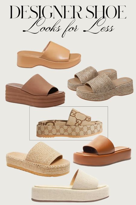 Designer Shoe Looks for Less - Gucci Platform Sandal! #kathleenpost #designershoe #lookforless



#LTKstyletip #LTKshoecrush #LTKSeasonal