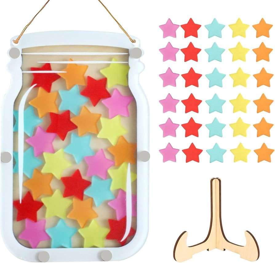 Magnetic Reward Jar,Personalized Reward Jar,Classroom Reward Jar,Kids Reward Jar,Potty Training R... | Amazon (US)