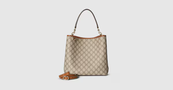 Gucci - GG Emblem medium bucket bag | Gucci (US)
