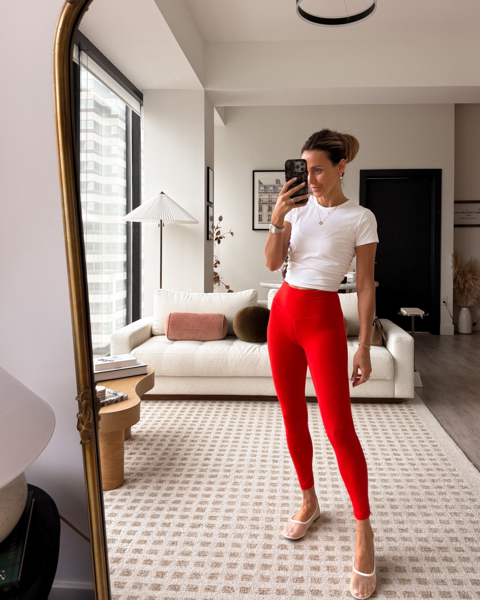 Pilates outfit - Nordstrom sale leggings ( I’m loving!) size xs 
Top size 4 

#LTKSaleAlert #LTKFindsUnder50 #LTKActive