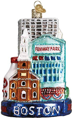 Old World Christmas Glass Blown Ornament Boston City (20094) | Amazon (US)