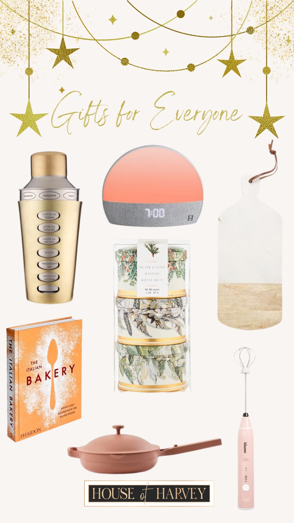 Gifts for Everyone

Holiday style, style tip, gifts, home, hatch, cookbook, candle, shaker, cocktail, charcuterie, whisk, pan

#LTKHoliday #LTKhome #LTKSeasonal