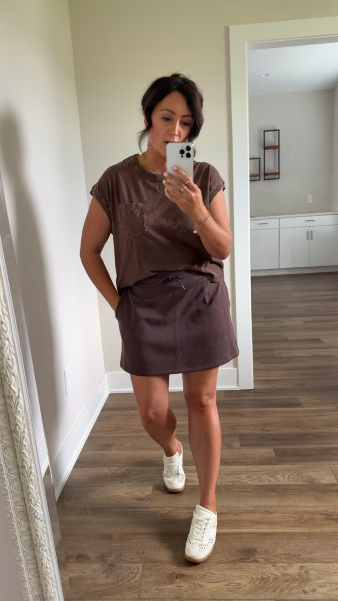 large tank 
medium skort

#LTKootd #LTKgrwm #LTKfitnessgoals