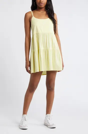 BP. Tiered Cotton Mini Sundress | Nordstrom | Nordstrom
