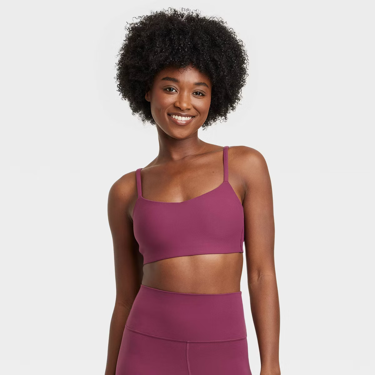 Women's Light Support Everyday Soft Strappy Bra - All in Motion™ | Target