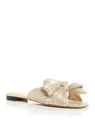 Loeffler Randall Women's Daphne Pleated Slide Sandals Shoes - Bloomingdale's | Bloomingdale's (US)