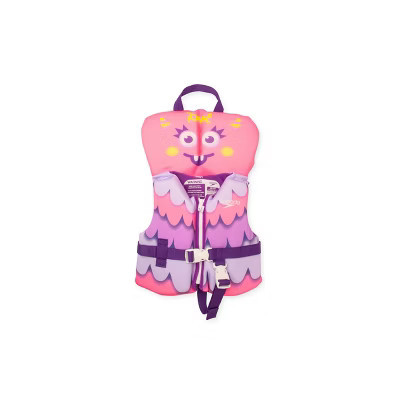 Speedo Infant Life Vest - Pink: Zipper Buckle Closure, Polyethylene Polyester Material | Target