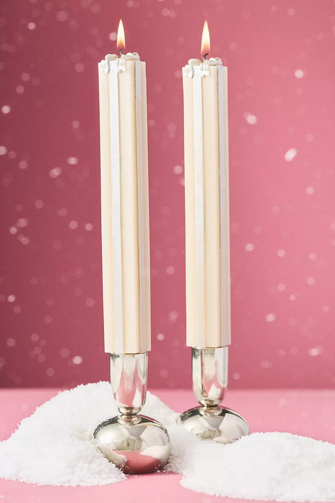 Gift Box Taper Candles, Set of 2 | Anthropologie (US)