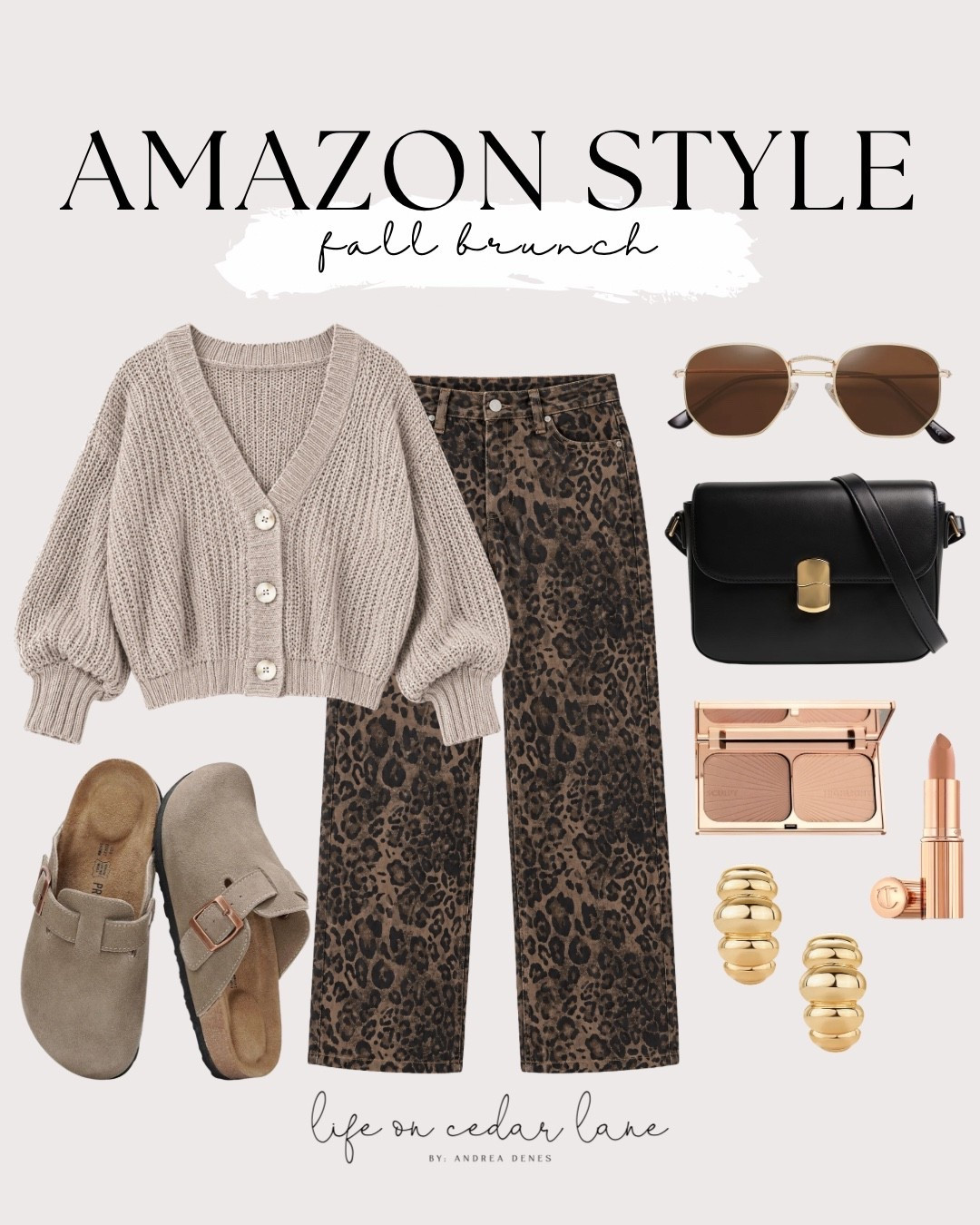 Get ready for fall with these cozy and stylish Amazon finds. Perfect for a weekend brunch! #fallbrunch #amazonstyle