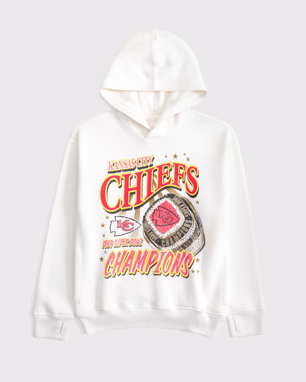 kansas city chiefs graphic popover hoodie | Abercrombie & Fitch (US)