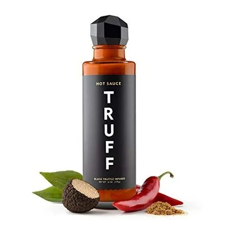 TRUFF Hot Sauce, Gourmet Hot Sauce with Ripe Chili Peppers, Black Truffle Oil, Organic Agave Nectar, | Walmart (US)