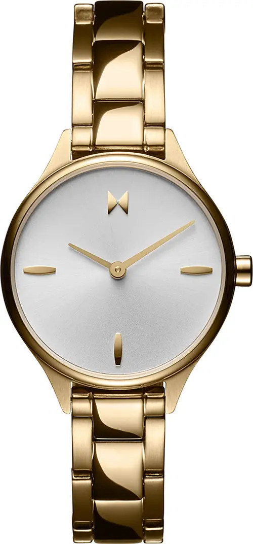 MVMT Reina Goldtone Bracelet Watch, 30mm | Nordstrom | Nordstrom