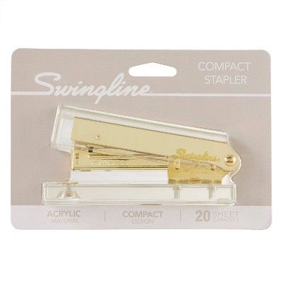 Swingline Acrylic Stapler - Gold | Target