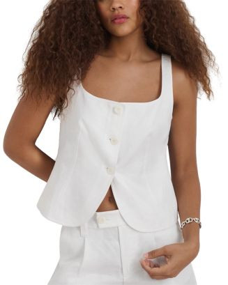 Luna Linen Vest | Bloomingdale's (AU)