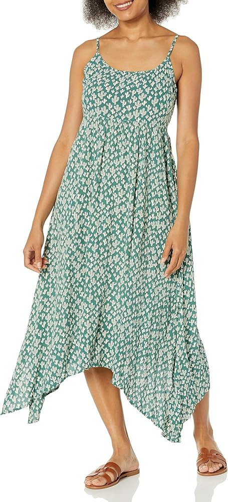 Angie Women's Spaghetti Strap Floral Maxi Dress | Amazon (US)