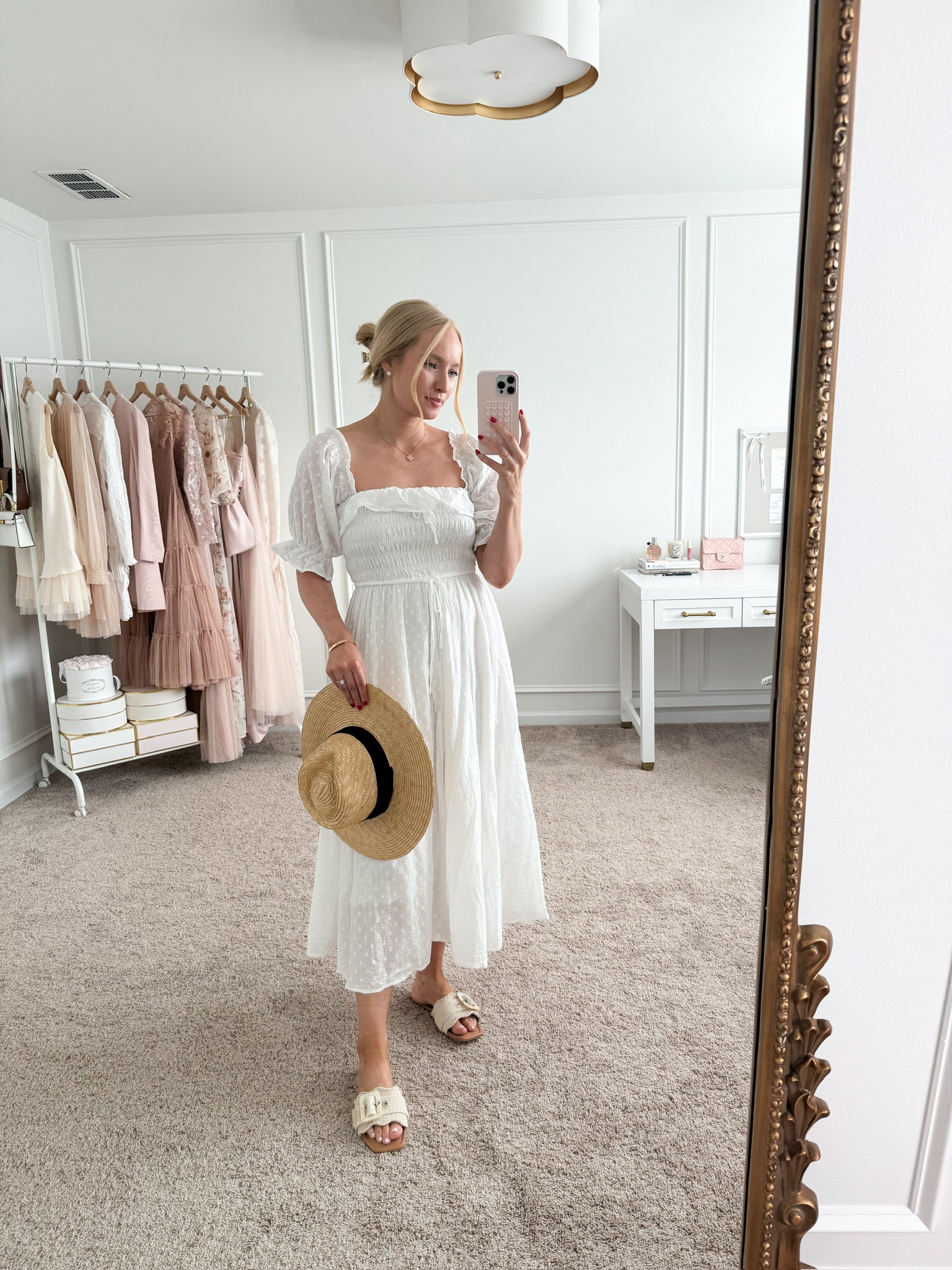 This Swiss Dot Midi Dress from Amazon is perfect for spring. Pair it a hat from Nordstrom and sandals from Target for a causal and comfy look  

#LTKshoecrush #LTKstyletip #LTKSeasonal