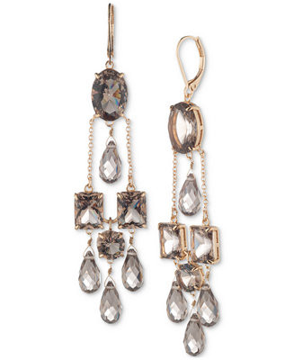 Stone Chandelier Earrings | Macy's